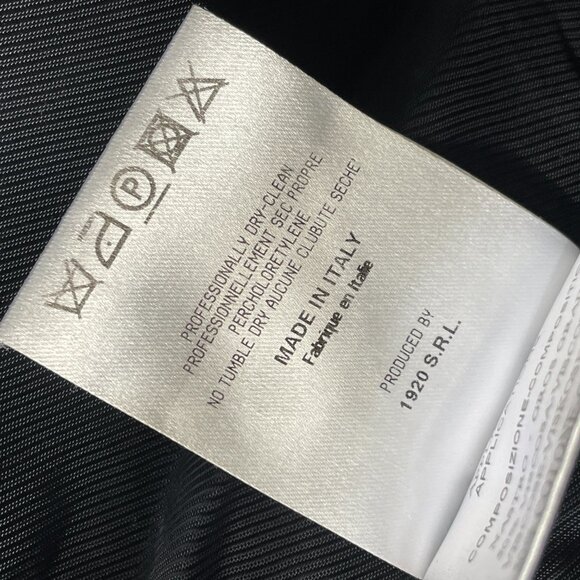 Vintage Aquilano Rimondi Tweed Italian Skirt wool/Cotton-Sz.46 (US 10) - Picture 11 of 11